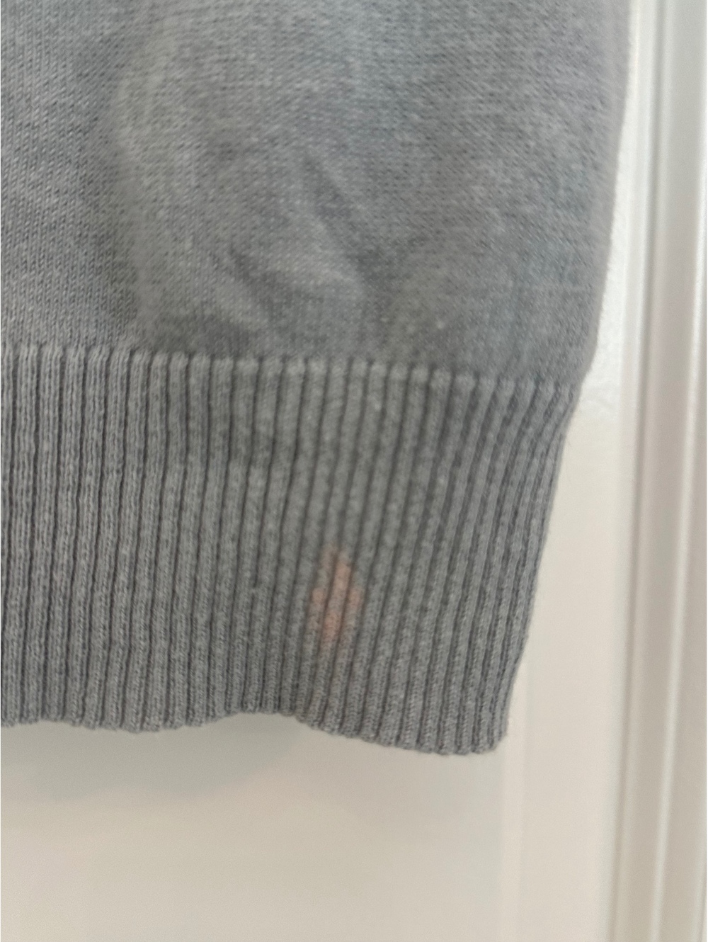GAP Blue Cashmere Blend Cardigan XS Nearly Vintage 2008 3/4 Sleeve Sweater - Picture 12 of 12